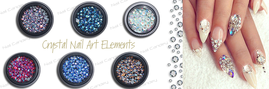 AB Crystal Nail Art Gems - wide 1